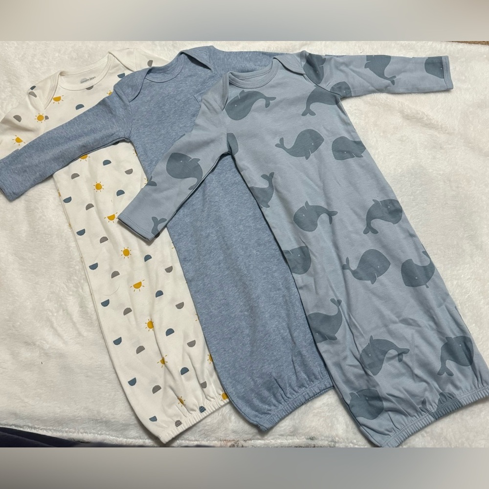 3pk gown set 🐳🐳
